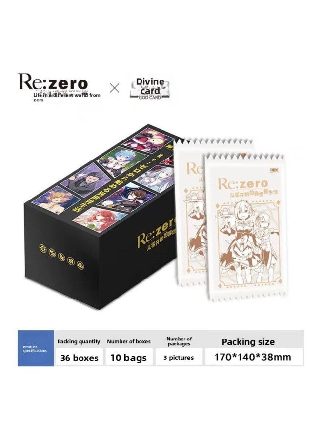 The Card Collection Agency's Life in a World from scratch RE zero New Edition Collection Card Day Comic Card